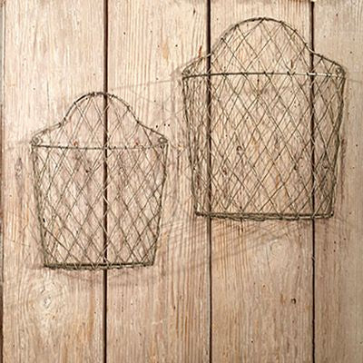Arched Wire Wall Baskets