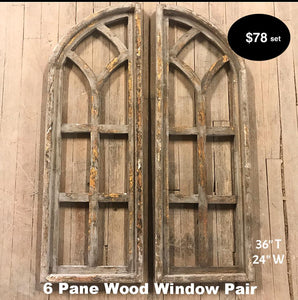 6 Pain Window Pair
